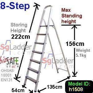 Household Ladder Singapore 8 Step