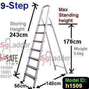 Household Ladder Singapore 9 Step
